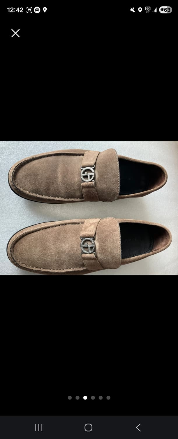 조르지오아르마니 로퍼 세무 상품이미지3