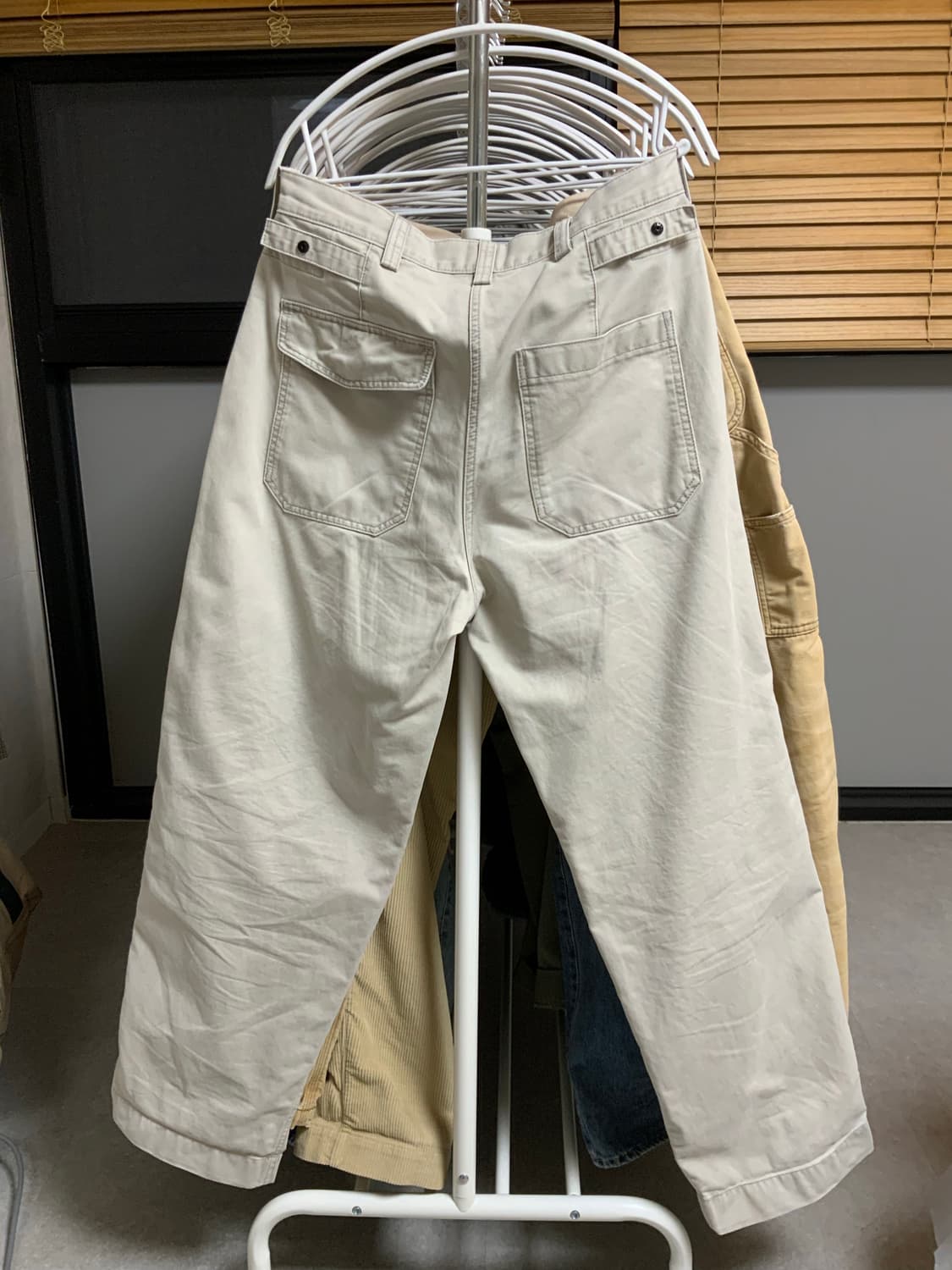 카키스 엔지니어 팬츠 그레이 (미디엄) 상품이미지2