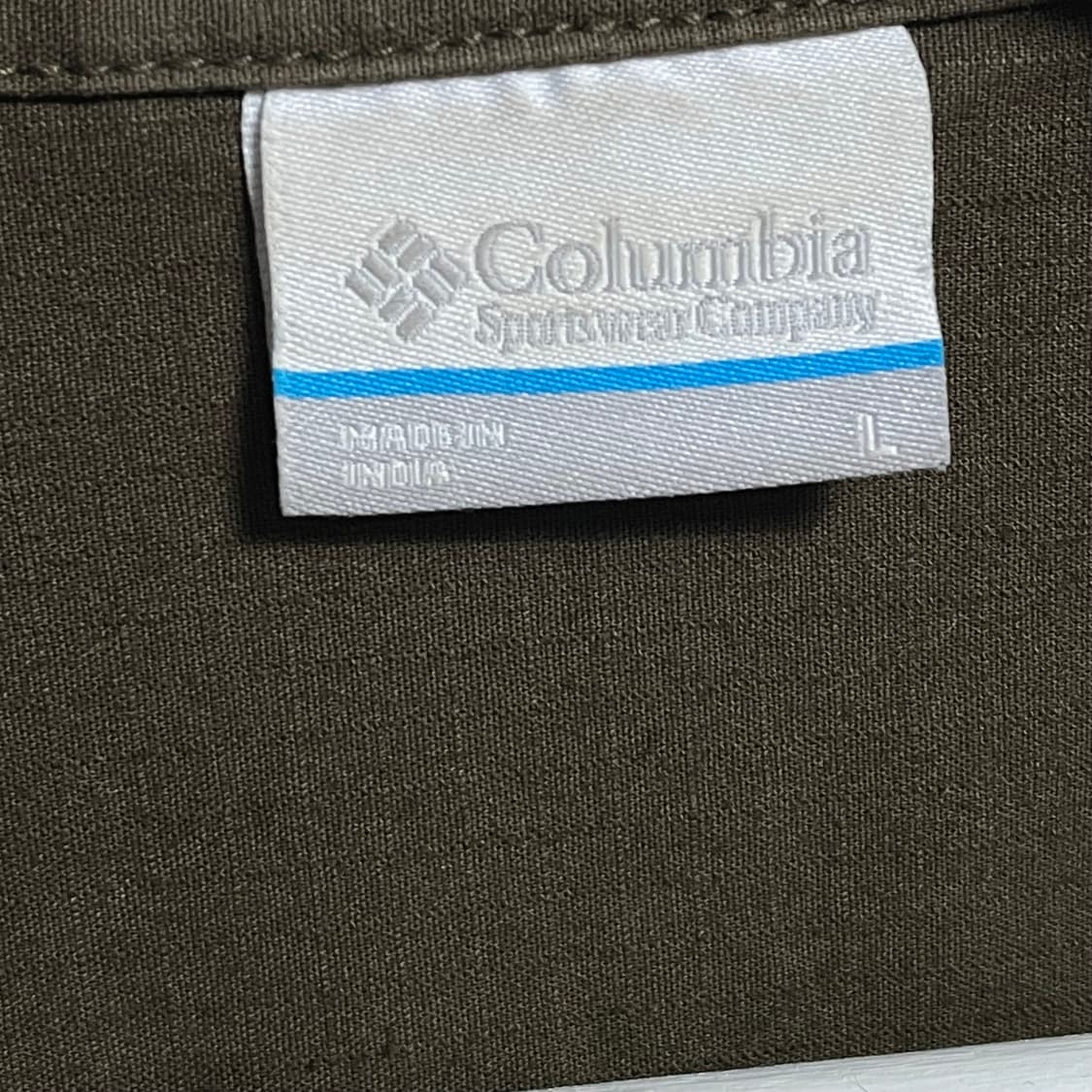 [L] 컬럼비아 카키색 사파리 셔츠 상품이미지2