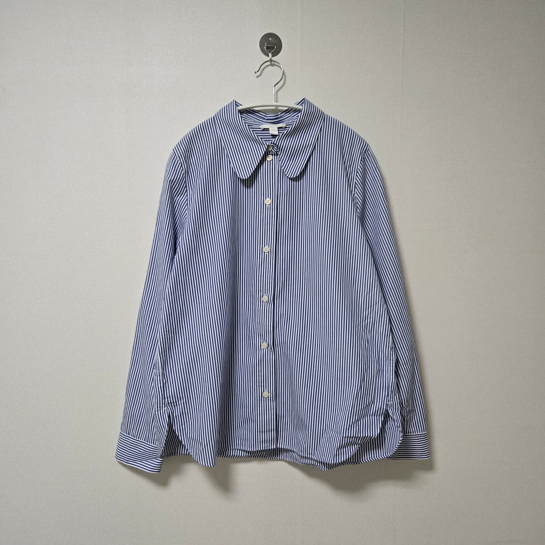 코스 스트라이프 코튼 셔츠 상품이미지3