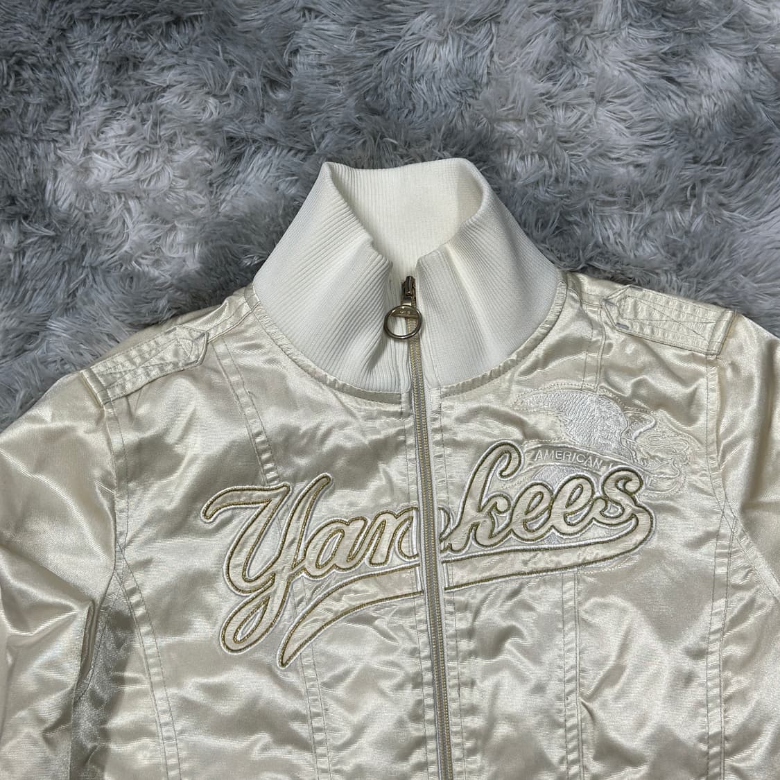 MLB 양키스 크롭 야구자켓  상품이미지2
