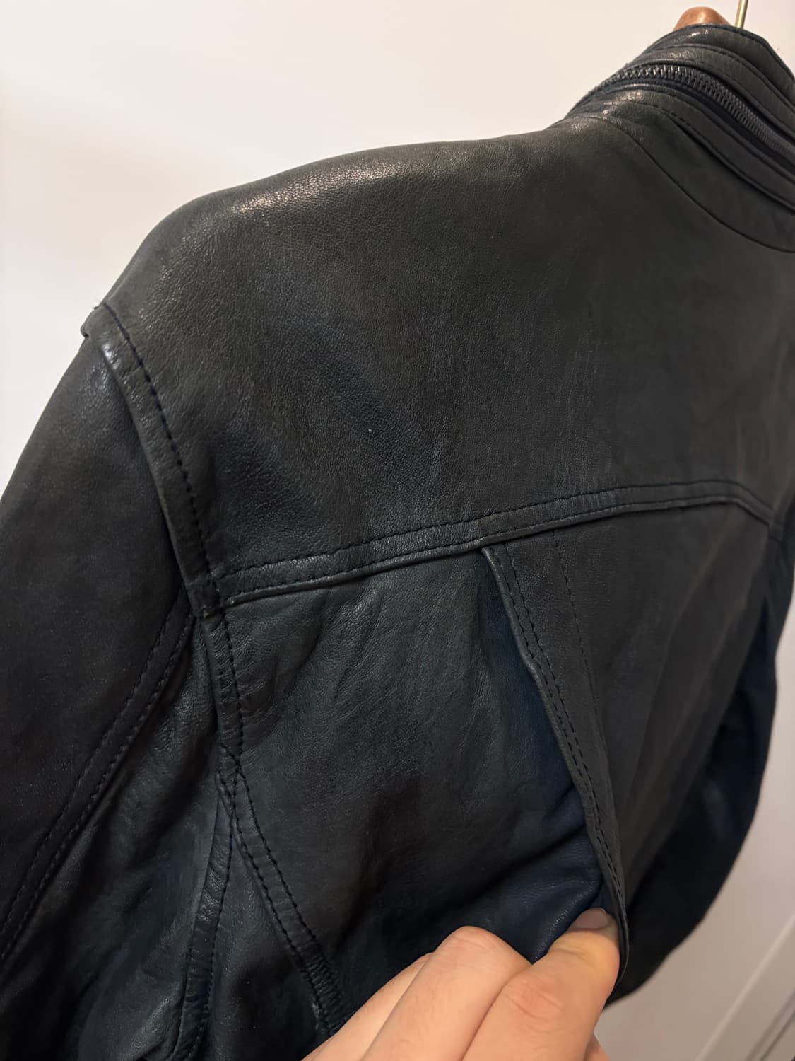 (XL) Guess 게스 락시크 양가죽 자켓 상품이미지9