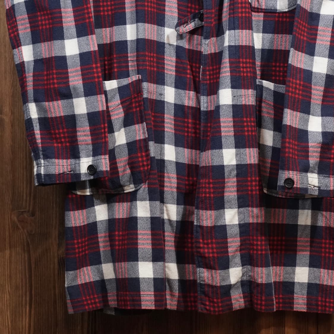 엔지니어드 가먼츠 체크 스모킹코트 상품이미지3