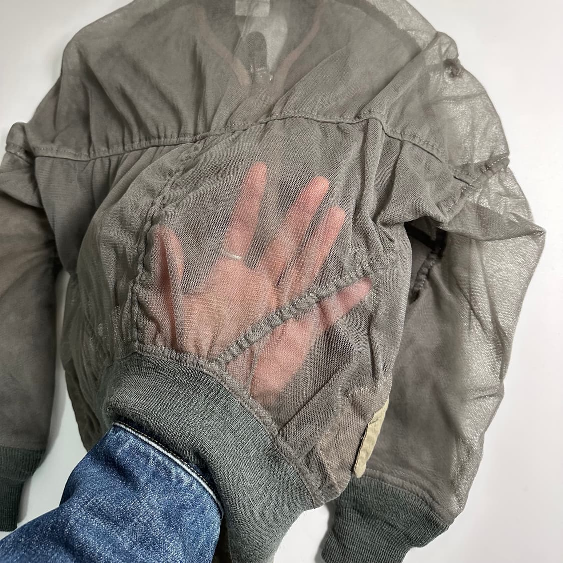 준야와타나베 매쉬 ma-1 자켓 상품이미지6