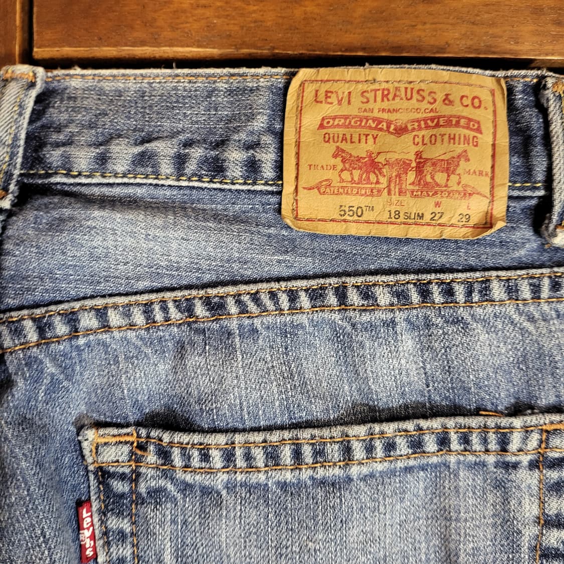 리바이스 청바지 550 (29) 상품이미지7