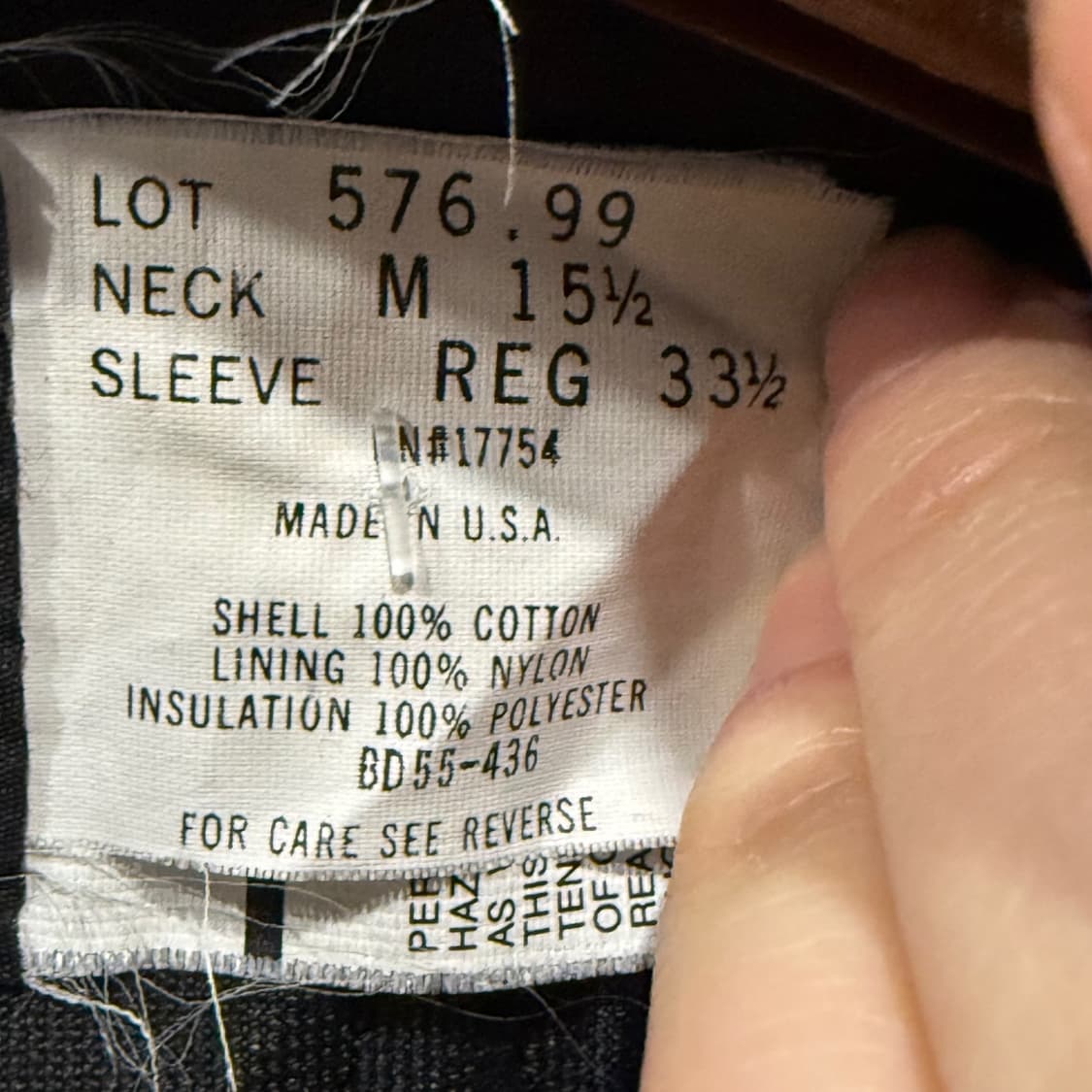 USA VINTAGE 플란넬 체크 셔츠 자켓 투포켓 퀼팅안감 디테일 배색 상품이미지6