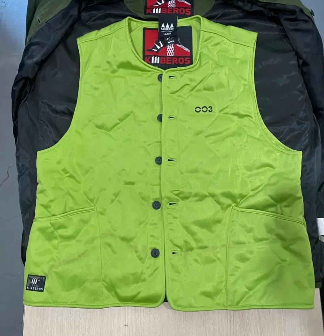 킬베로스 필드 자켓 / O.L.A 퀄팅 베스트 셋 (L) 상품이미지6