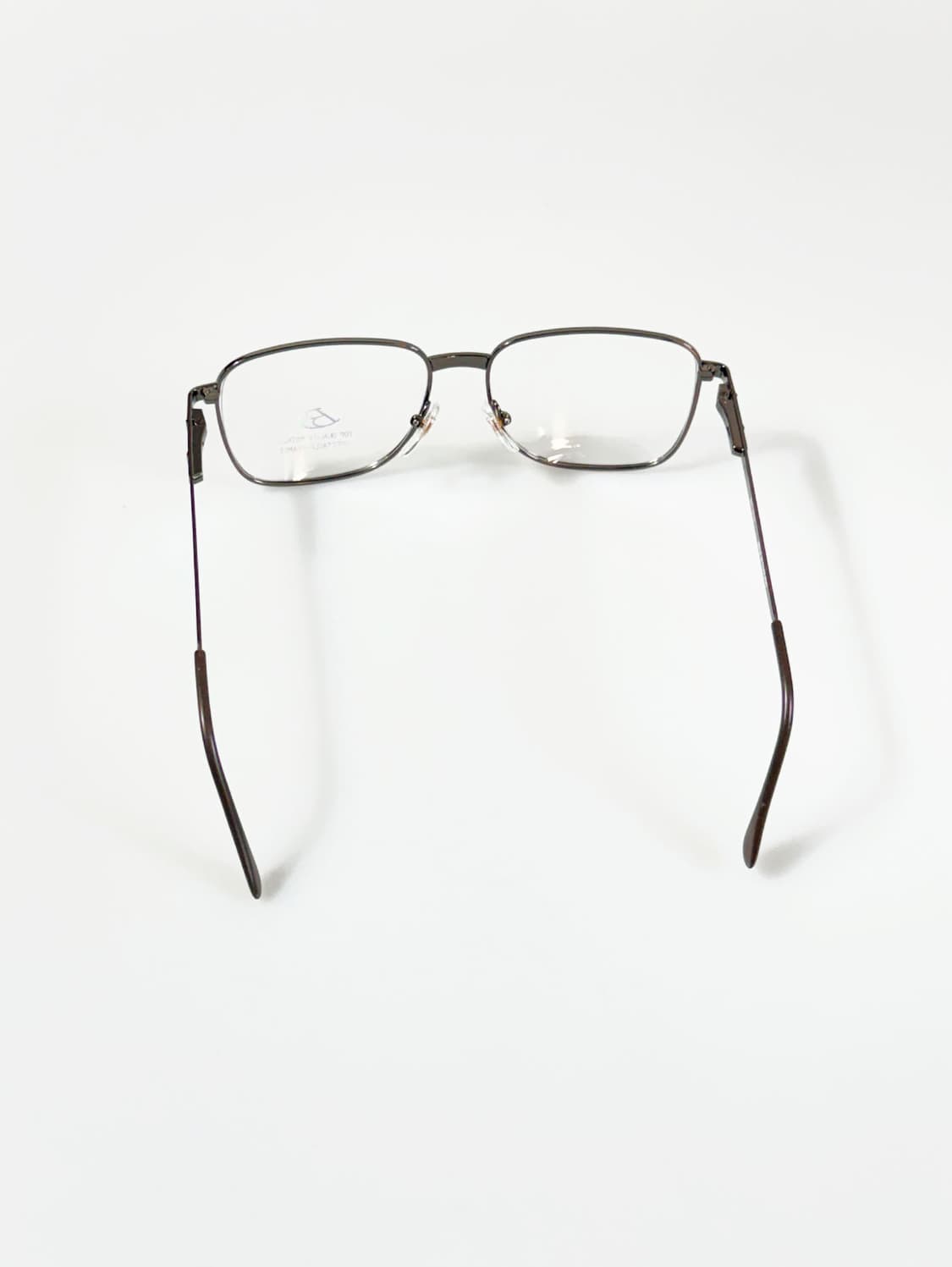 90s BLADE 건메탈 오버사이즈 스퀘어 빈티지 안경 상품이미지5