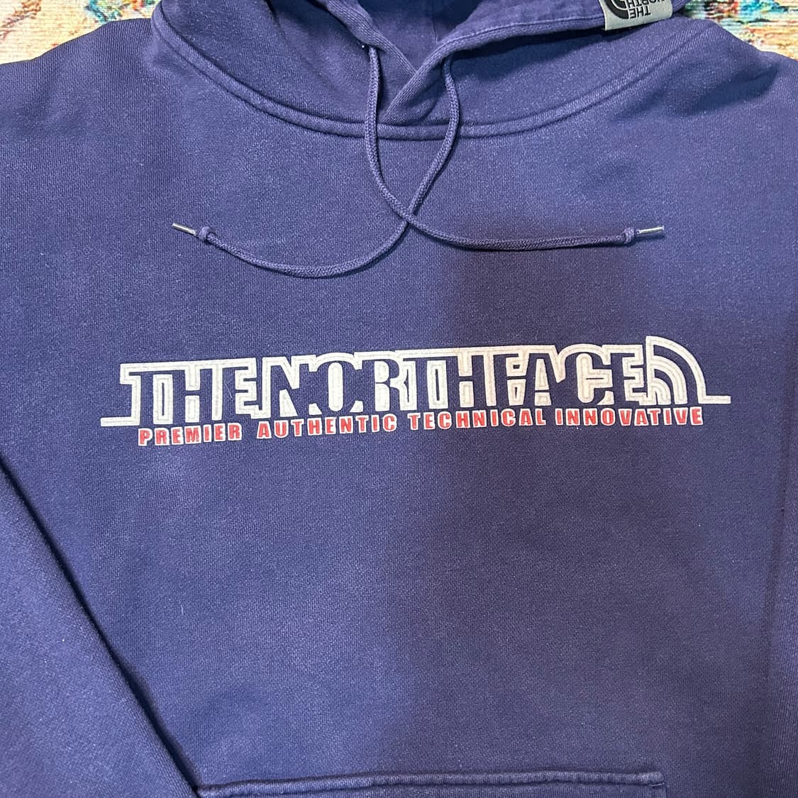 [XL] 노스페이스 재팬 엠보로고 후드티 상품이미지3