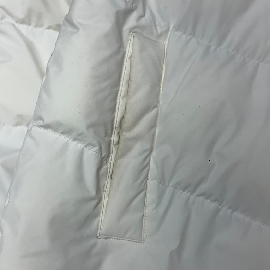 [L] 노스페이스 화이트 롱패딩 상품이미지7
