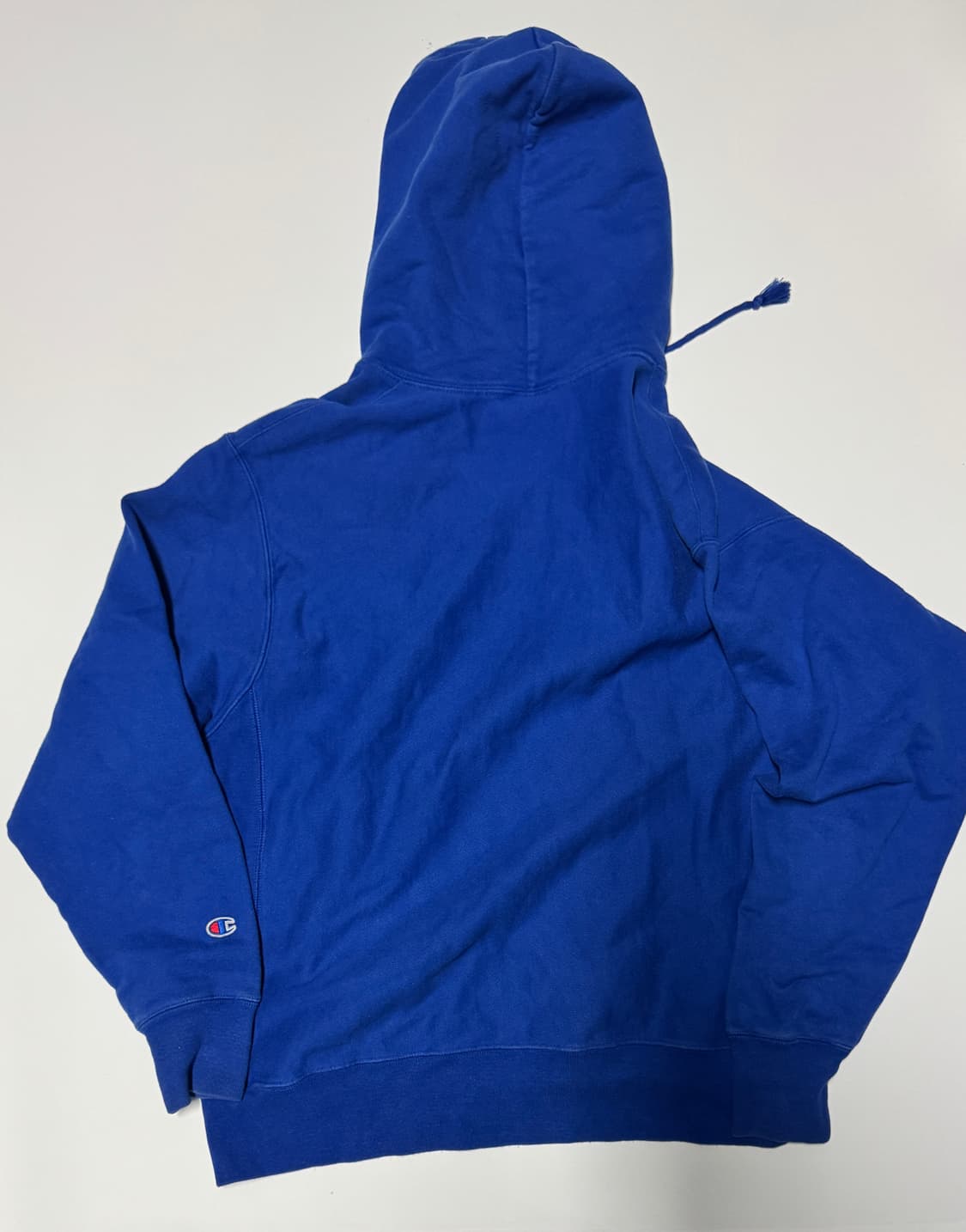 챔피온 리버스위브 스웻 기모 후드티 2XL~XL 블루 상품이미지2