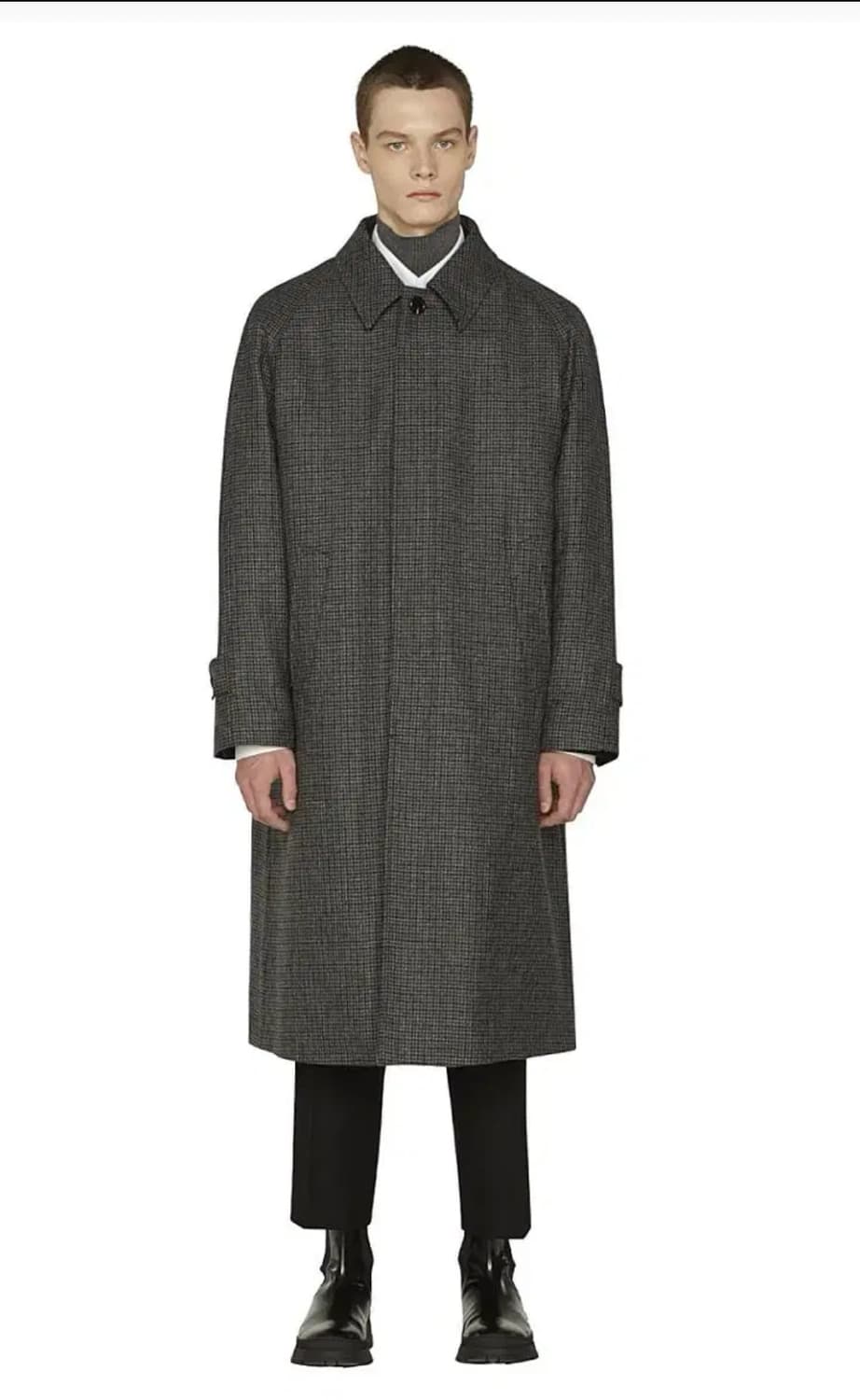 [M] mngu 19fw 발마칸 패딩 체크코트 상품이미지5