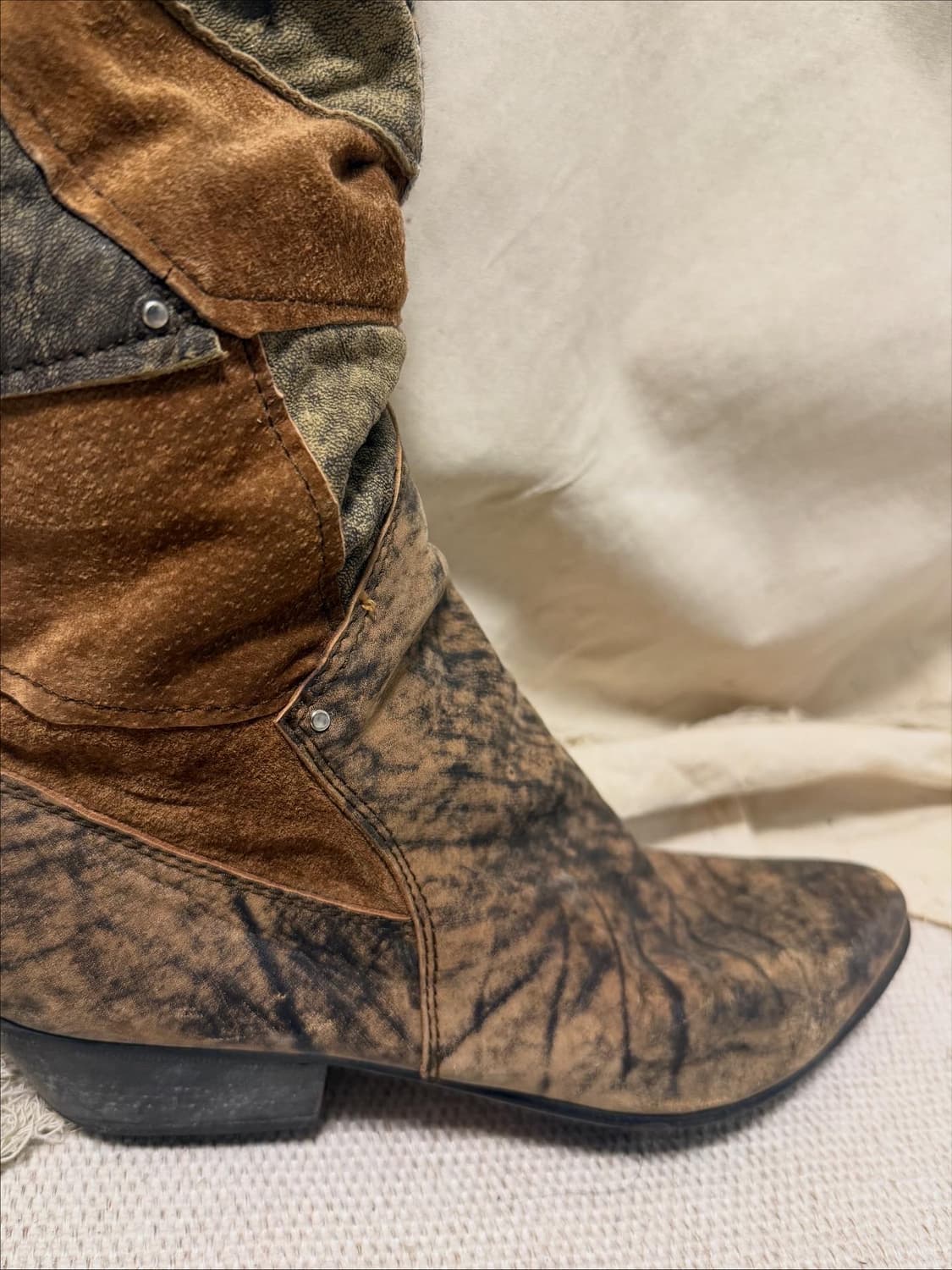 Weston hippie Patches Detail Boots 상품이미지4