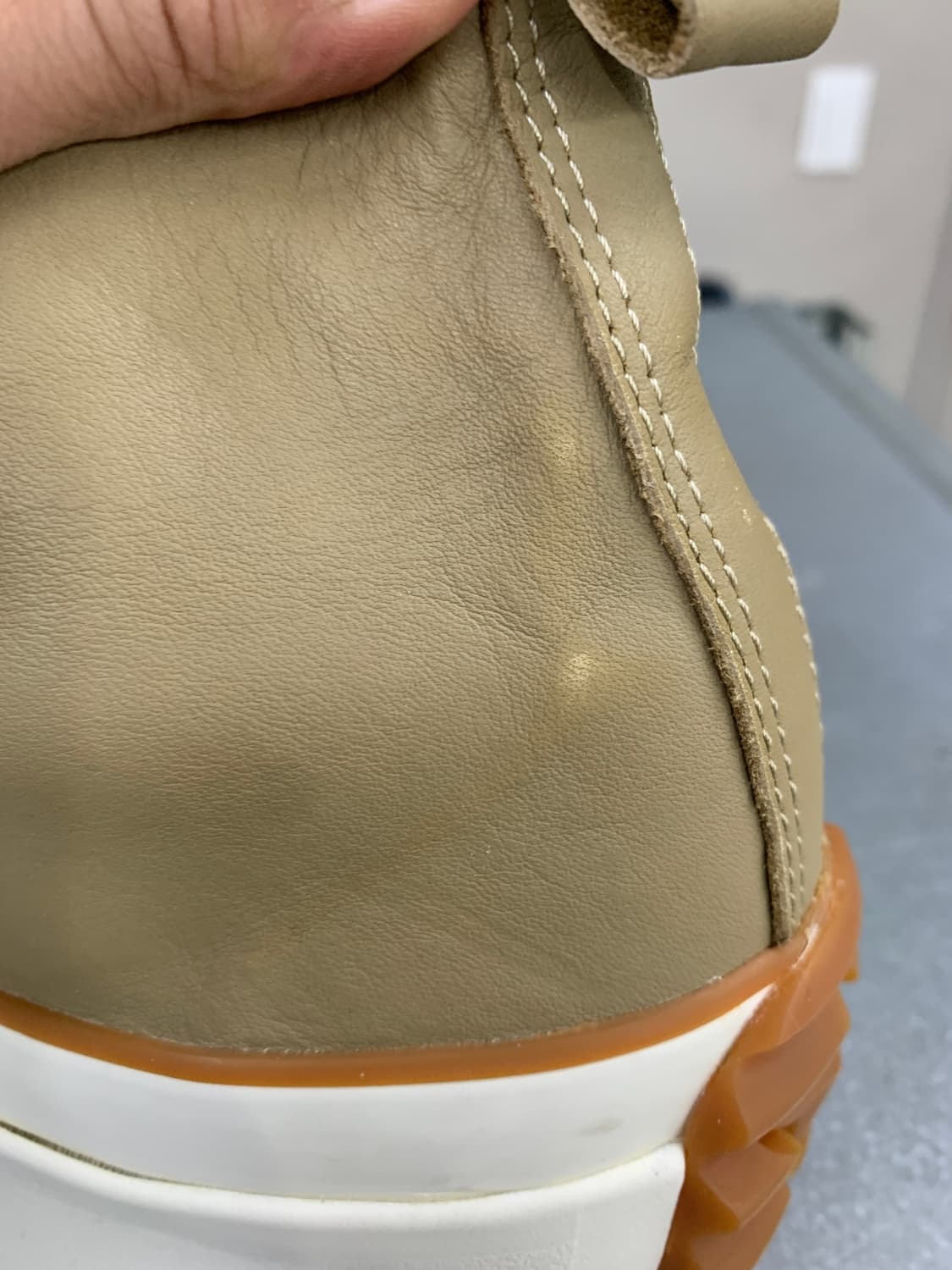 컨버스 런 스타 하이크 하이 셰르파 노마드 카키 270 상품이미지10