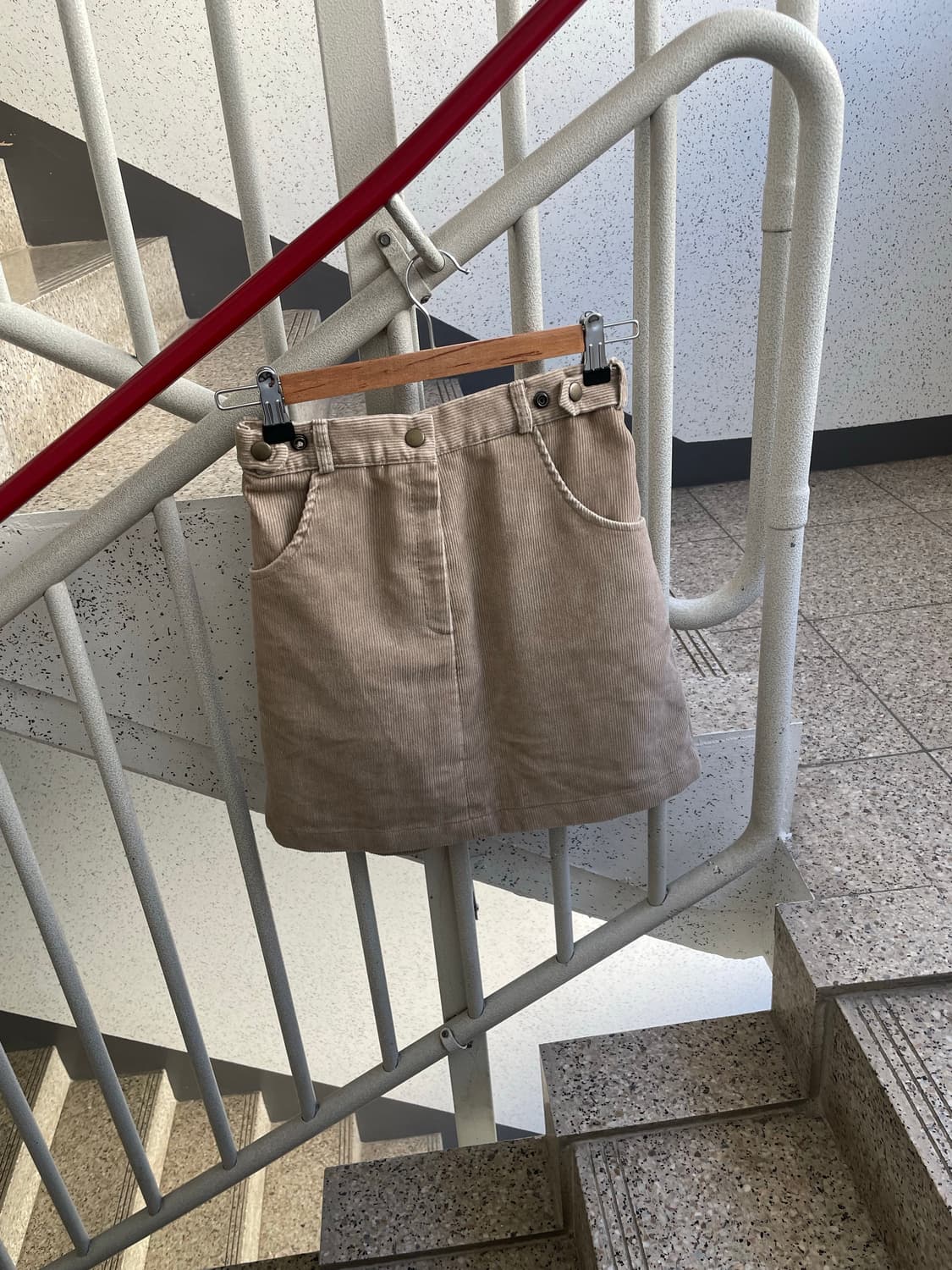 corduroy mini skirt 상품이미지1