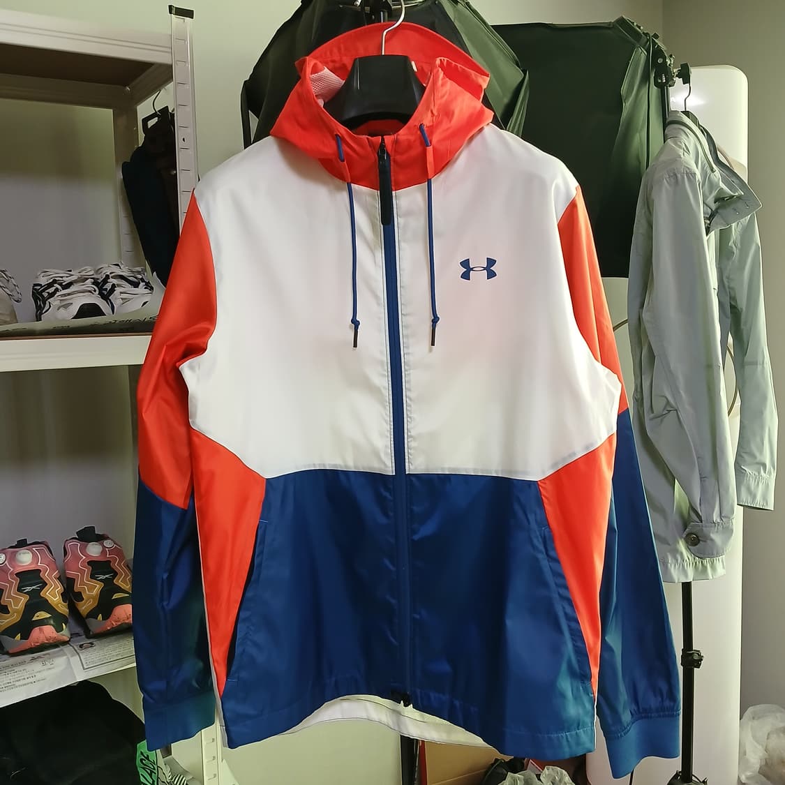 언더아머 윈드브레이커 바람막이 우븐 자켓 상품이미지4