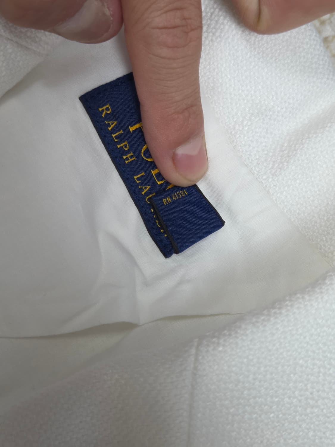 [폴로 랄프로렌] 린넨 투버튼 블레이저 자켓 | A00162 상품이미지4