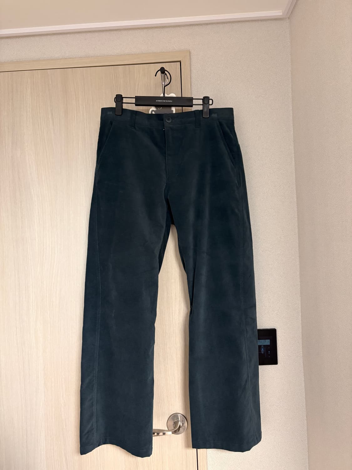 colorcolour 컬러컬러 실로폰 팬츠 블루그린 L 상품이미지2