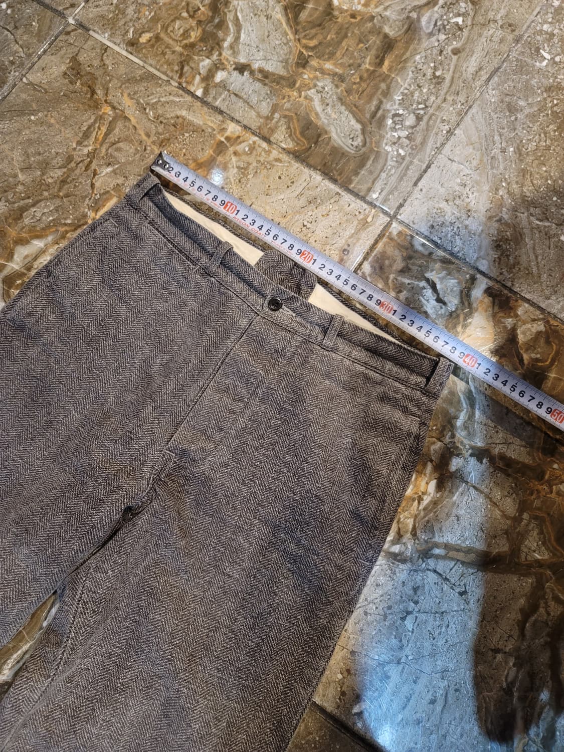 웨어하우스 헤링본 헤비코튼 팬츠  상품이미지4