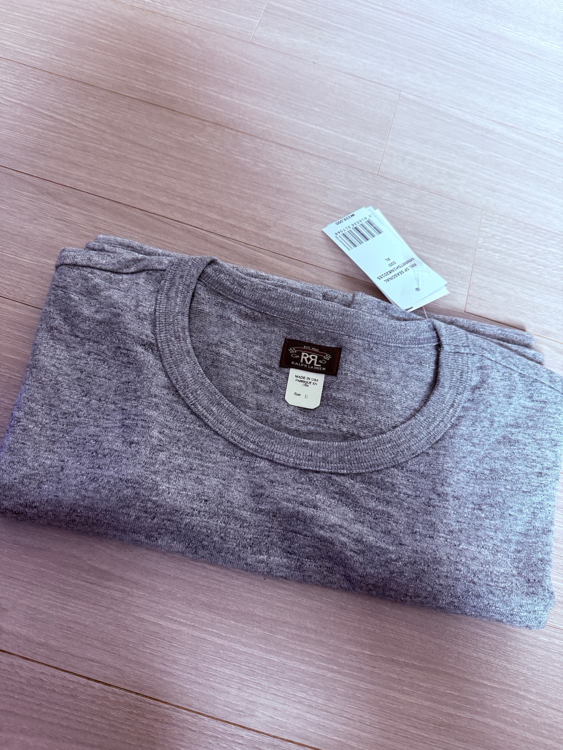 rrl 투팩 그레이 xl 상품이미지1