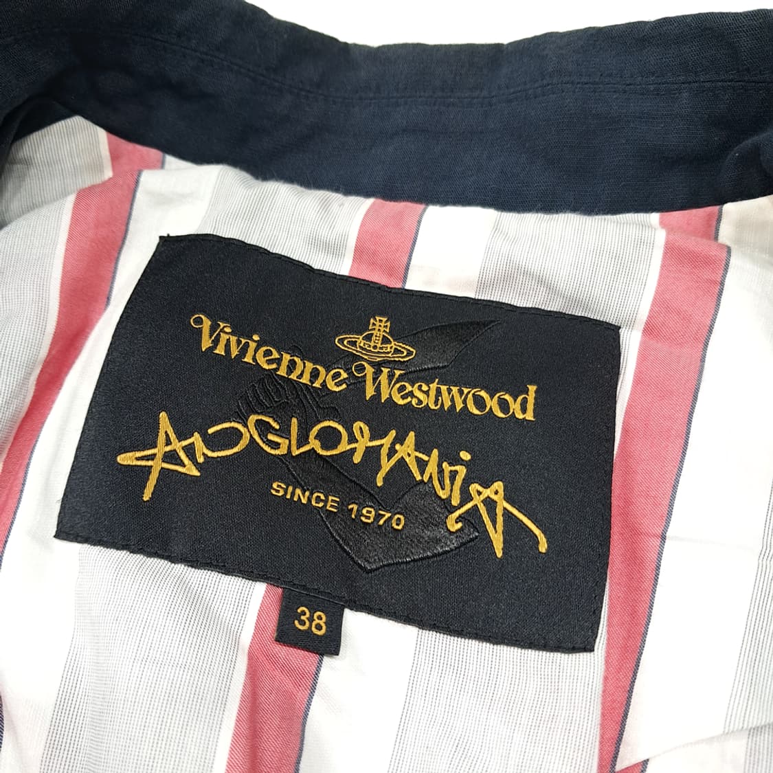 CL167 S 비비안웨스트우드 린넨 혼방 테일러드 블레이저 상품이미지6