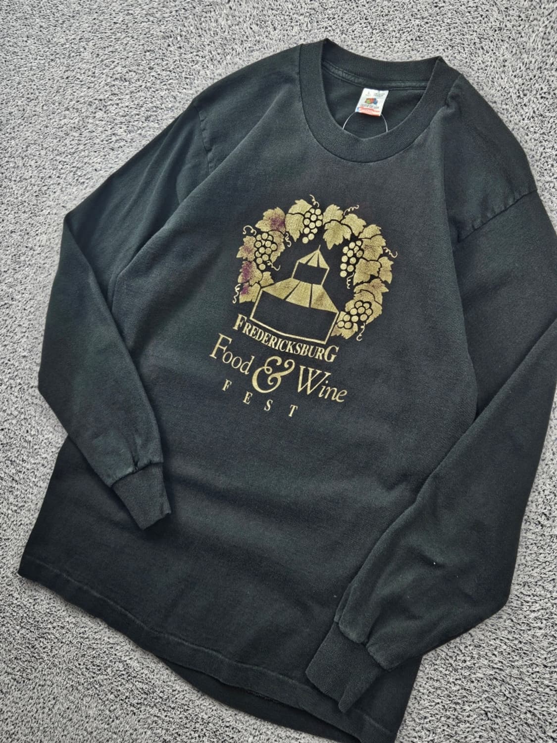 8~90's USA 프룻오브더룸 싱글스티치 롱슬리브 (L) / 11657 상품이미지4