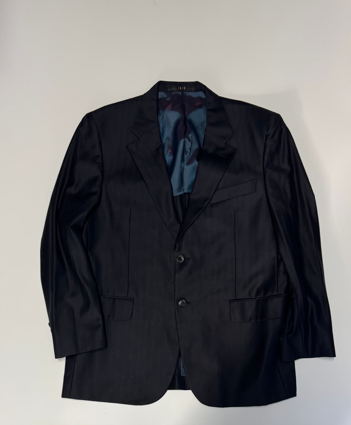 닥스 daks 고급 블랙 스트라이프 정장 자켓 L 상품이미지1
