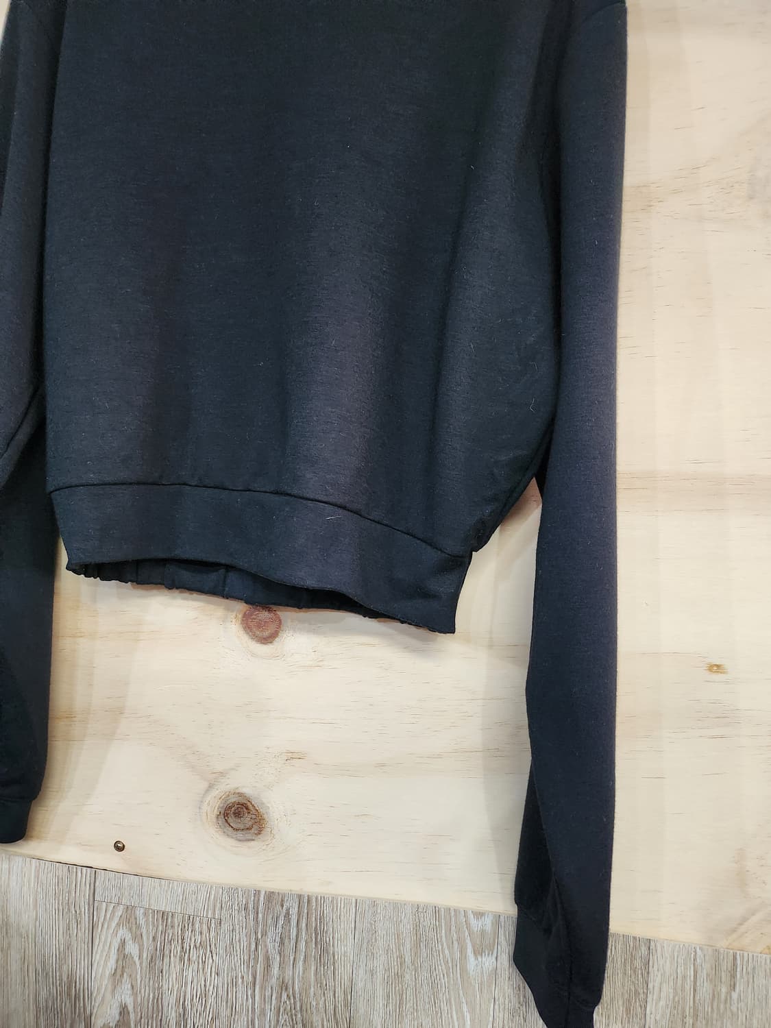 687) liveary 크롭 밴딩 티셔츠 상품이미지4