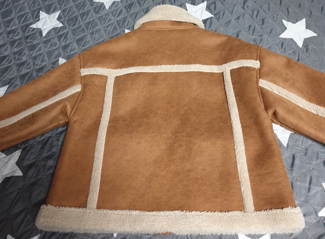 (단종 매물) 스튜디오톰보이 아웃투포켓 숏 무스탕 (F) 상품이미지3