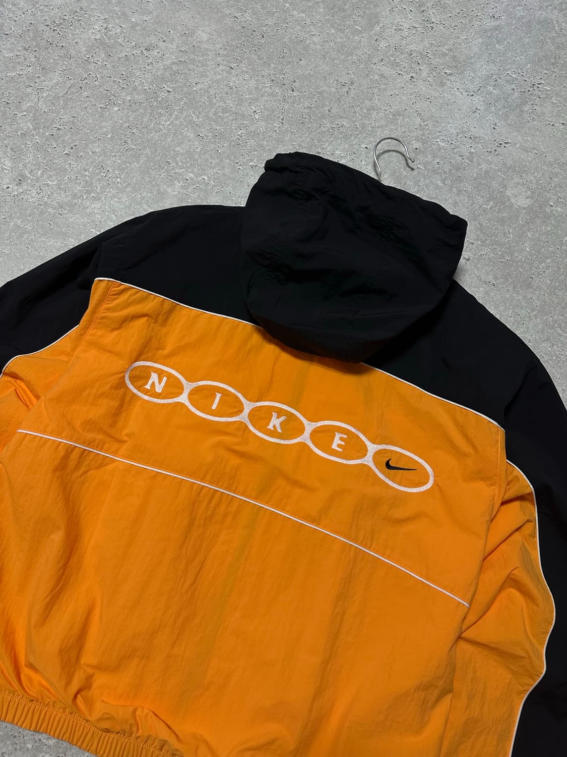 나이키 클럽 빅로고 엘로우 배색 바람막이 상품이미지5