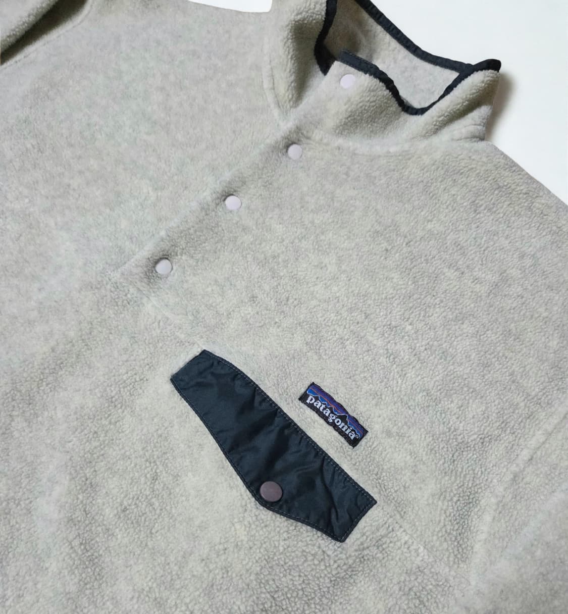 (XL)파타고니아 98s 아이보리그레이 그린 신칠라 상품이미지2