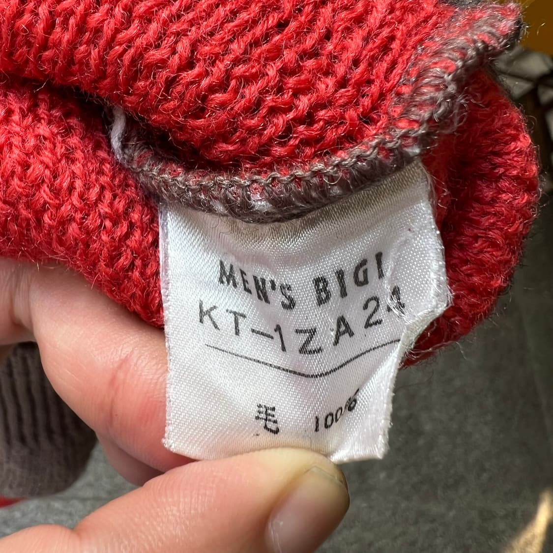 80‘s Men’s BIGI Wool Sweater 상품이미지7