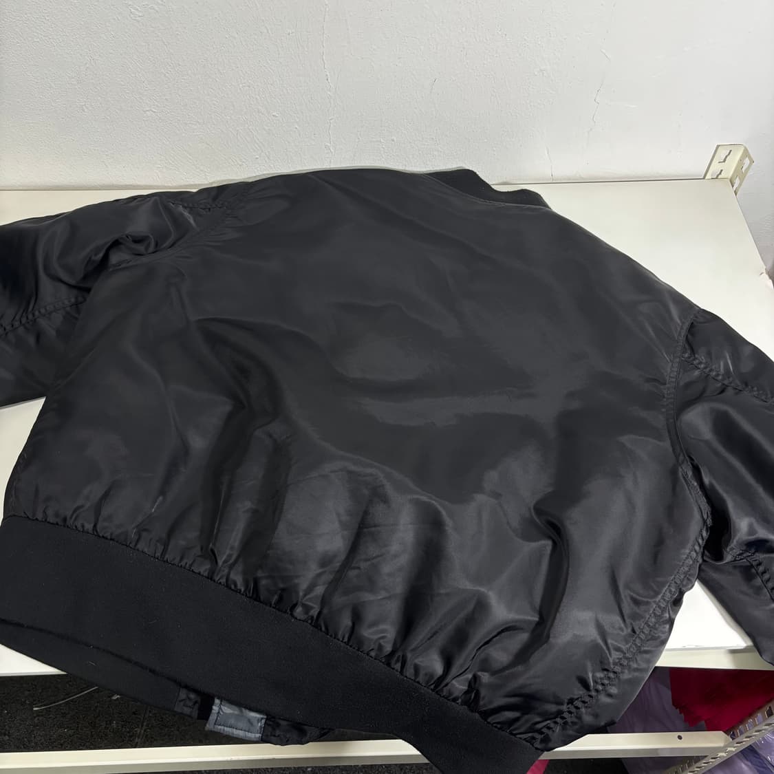 XL 제멋 블랙 MA1 항공점퍼 상품이미지3