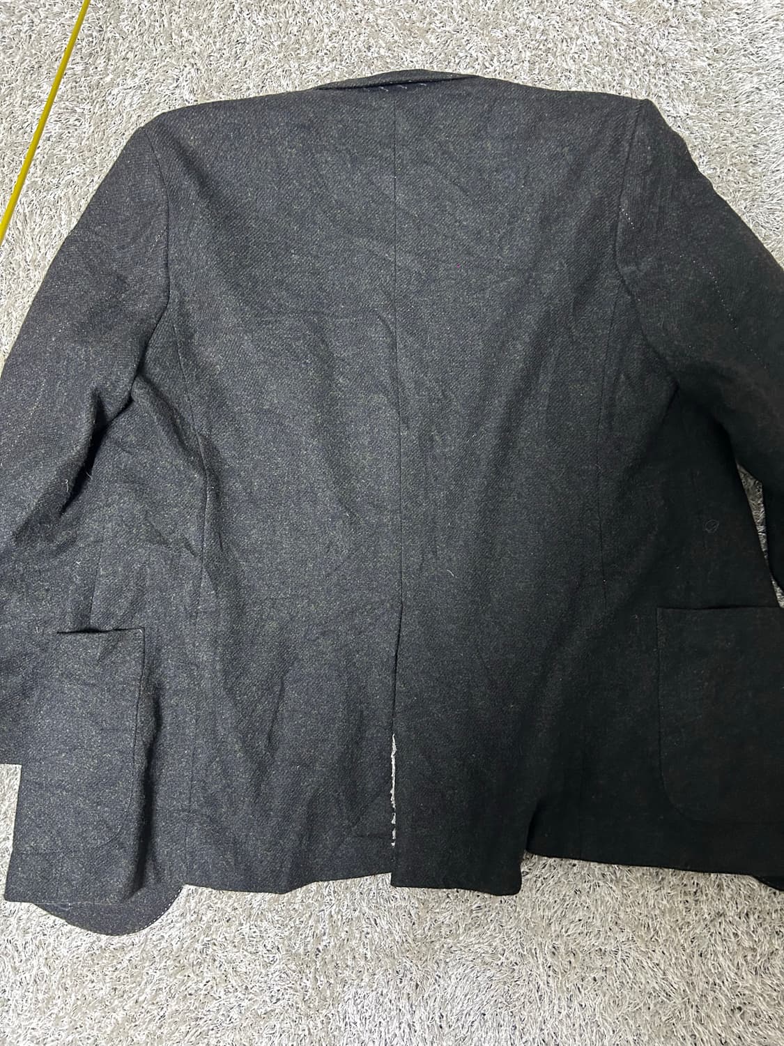 일본판 MALE &CO 울 체크 블레이저 사이즈 105~110 상품이미지6