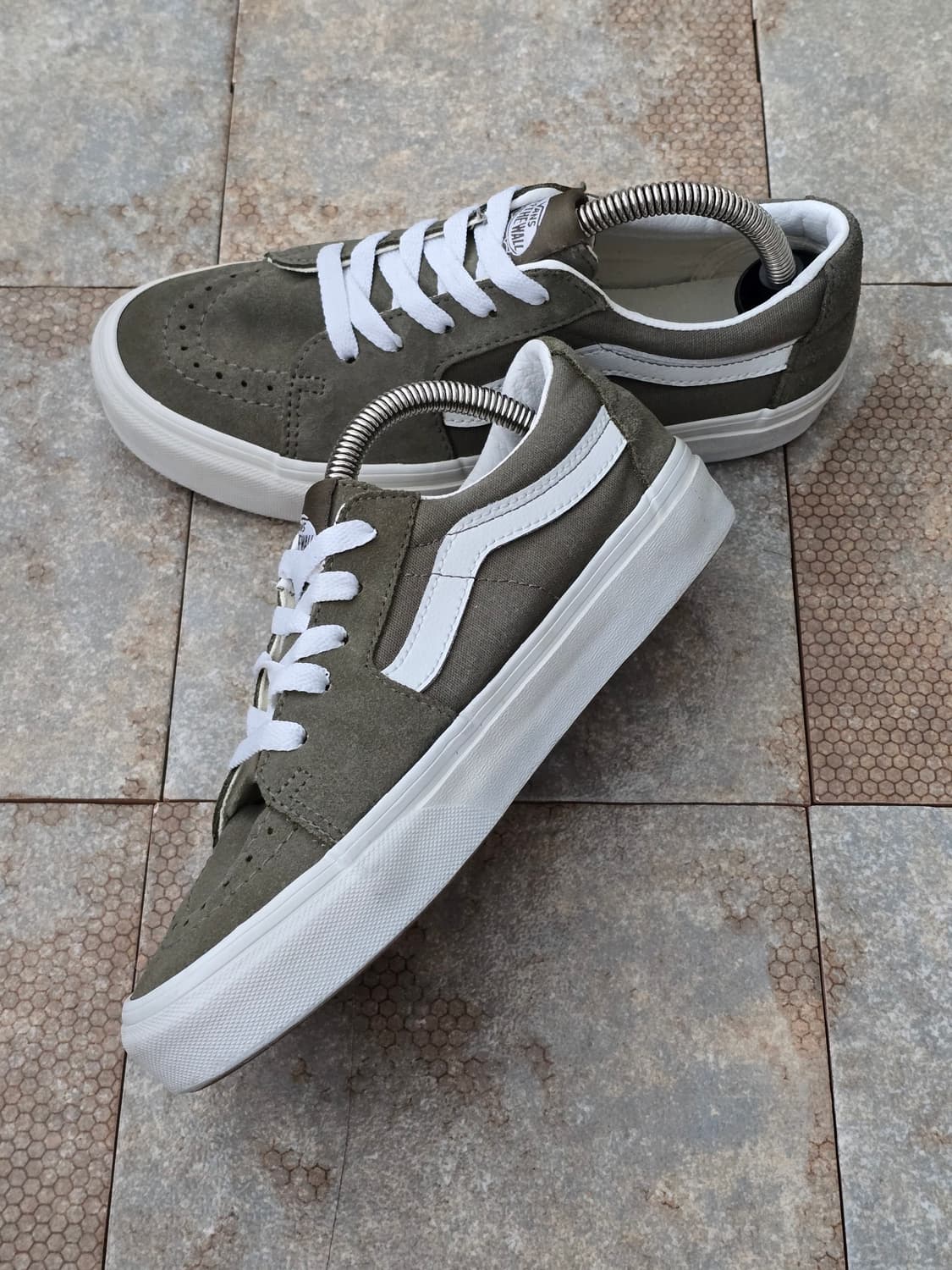 (230)반스 스케이트 로우 카키 상품이미지6