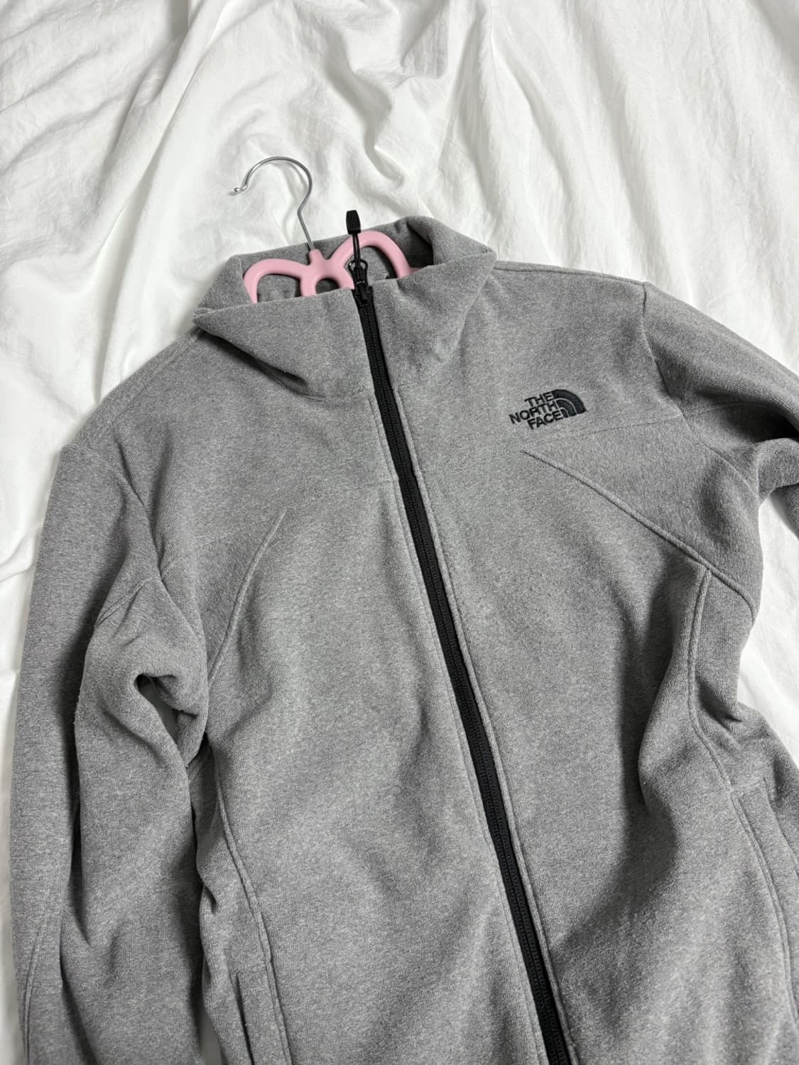 노스페이스 여성 그레이 후리스 상품이미지2