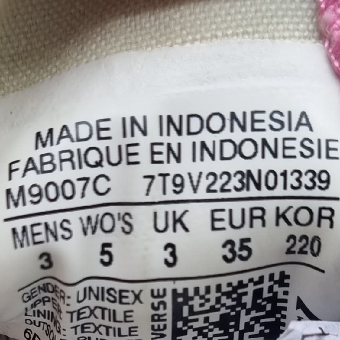 컨버스 올스타 핑크 스니커즈 220 상품이미지6