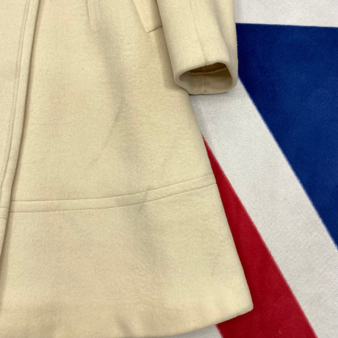 타임 앙고라 롱코트 실측44-55  상품이미지5