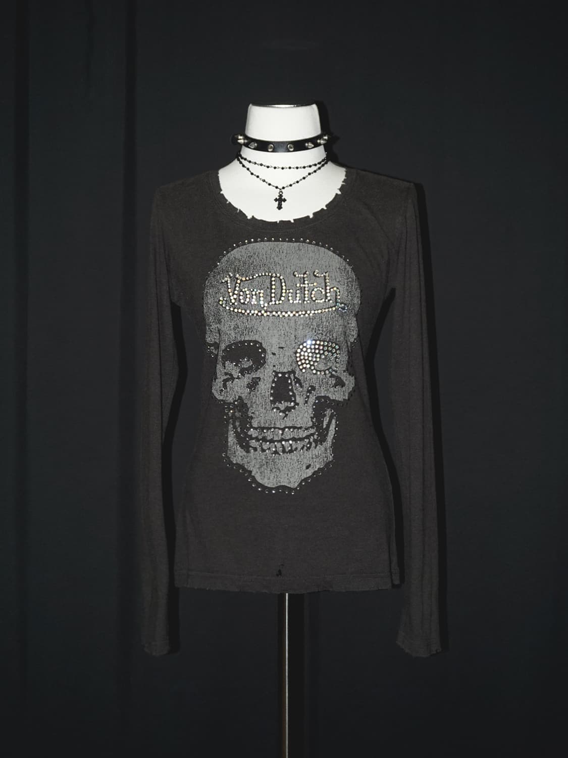 (von dutch) grunge y2k t  상품이미지2