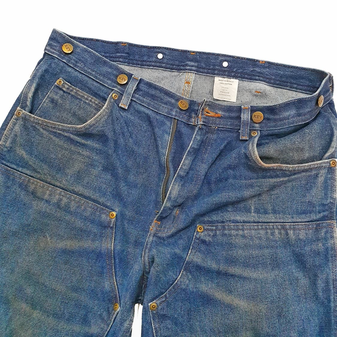 key 더블니 데님 90s 굿 페이딩 34 (33~34) 상품이미지7