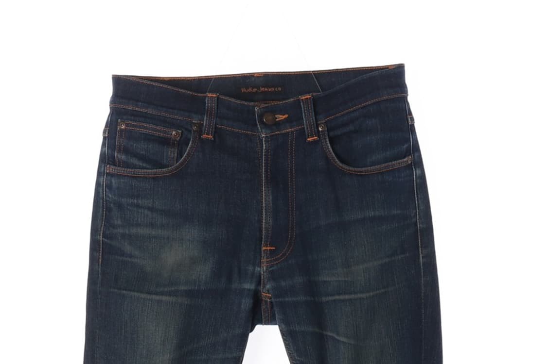 Nudie Jeans Co 인디고 워싱 슬림핏 데님 팬츠 32 상품이미지3