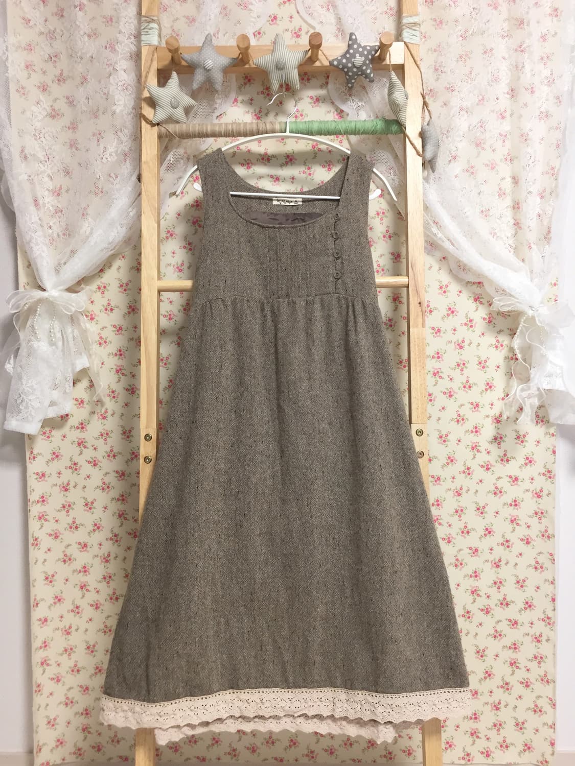 빈티지 모리걸 사만사모스 나시 원피스 상품이미지2