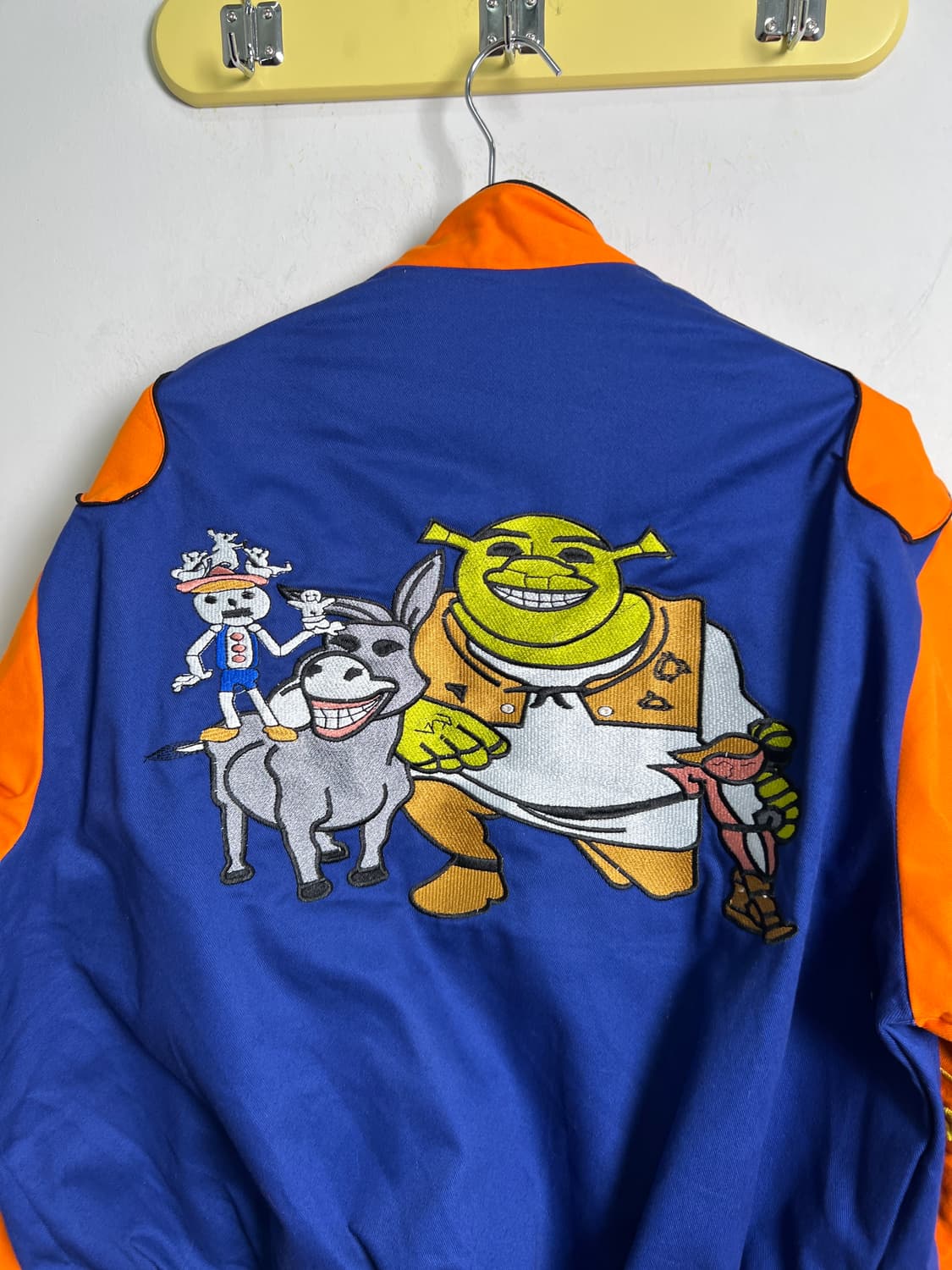 Vintage m&m 슈렉 racing jacket 상품이미지5