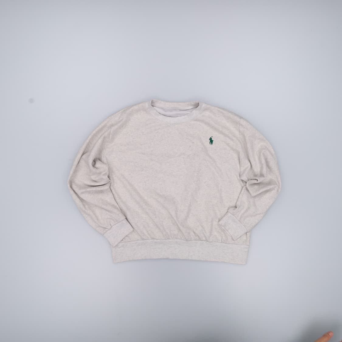 실측확인 포니로고 맨투맨 0407H1 상품이미지1