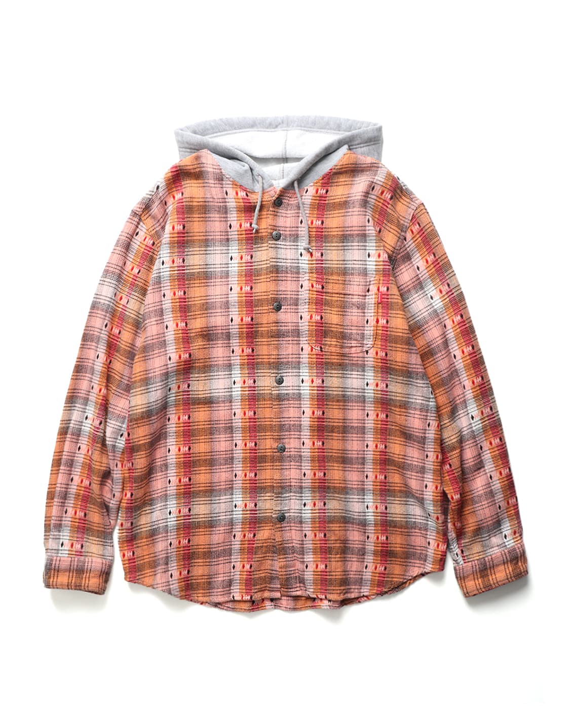 슈프림 Supreme Hooded Jacquard Shirt 상품이미지7
