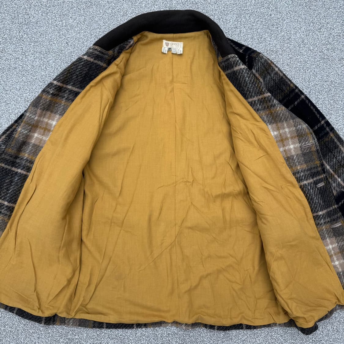 (1980~1990)구찌 울 코트  상품이미지3