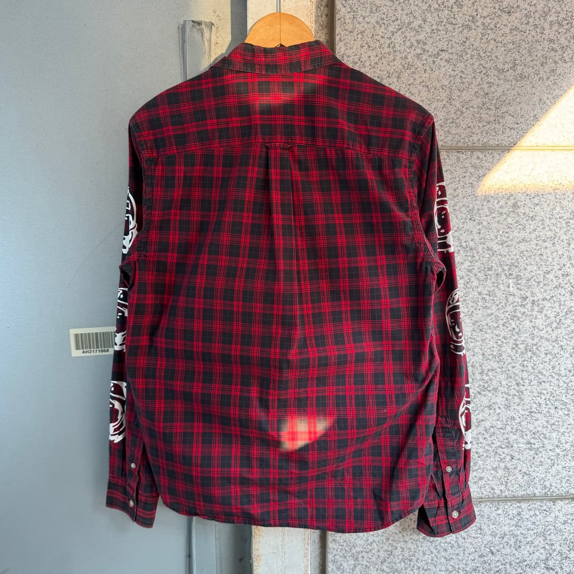 빌리어네어 보이즈 클럽 BBC 로고 체크 셔츠 상품이미지3