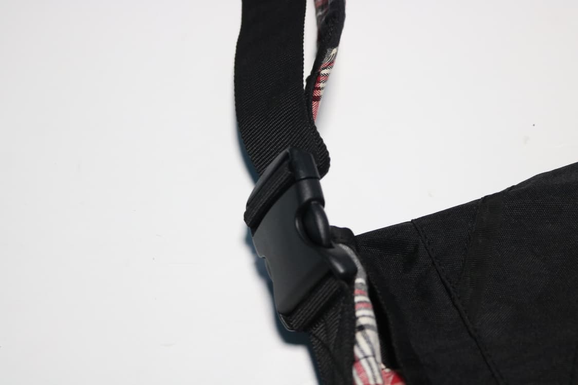 디젤 체크패턴 메신저백 상품이미지3