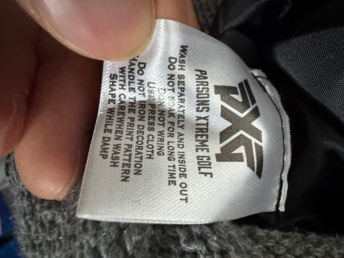 여성 PXG 골프 커스텀 리메이크 패딩 니트 후드 집업 S ~ M 상품이미지4