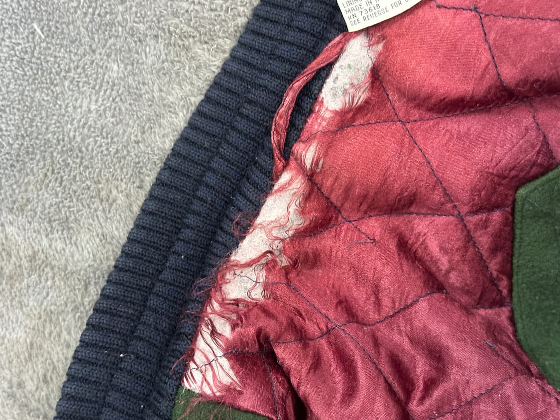 80s HUGO BOSS 울/캐시미어 봄버 자켓 48 상품이미지8